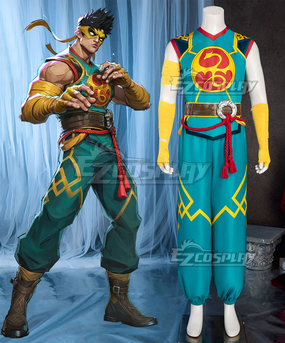 Marvel Rivals Iron Fist Silver Waist Ornament Not Included Cosplay Costume