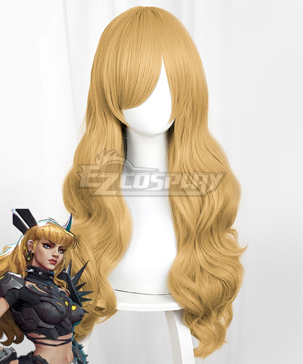 Marvel Rivals Magik Golden Cosplay Wig