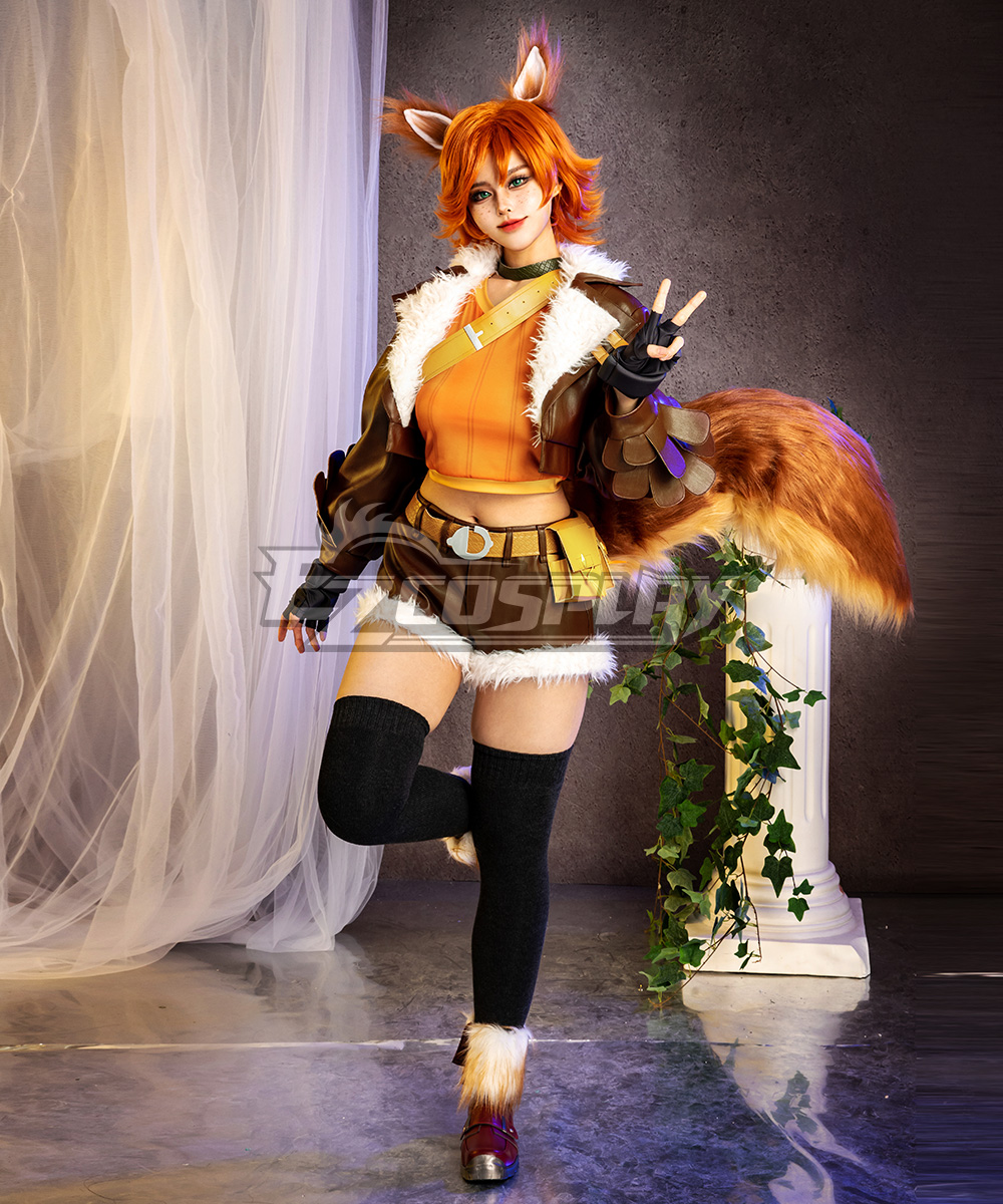 Marvel Rivals Squirrel Girl Yellow Cosplay Wig