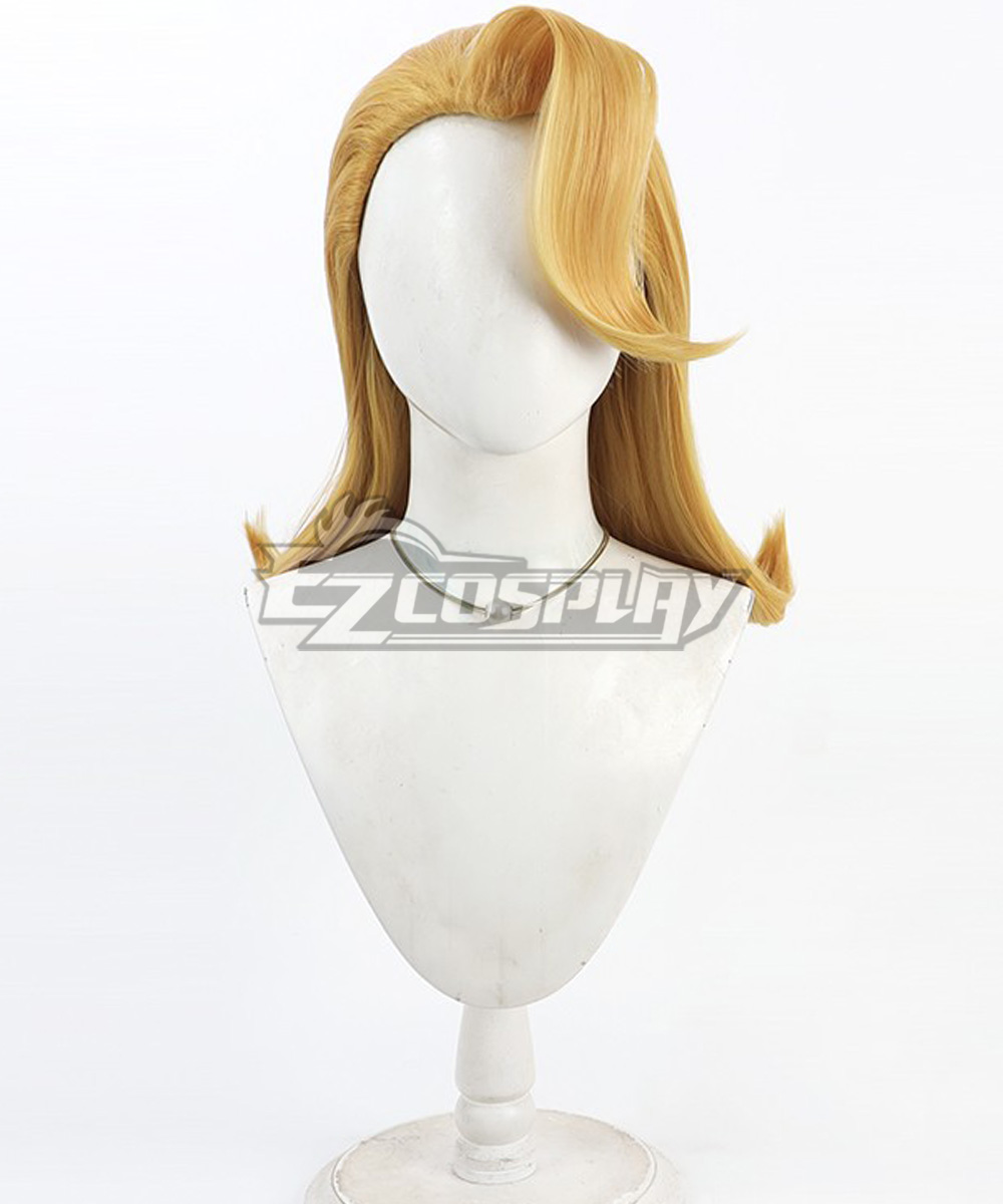 Marvel Rivals White Queen Emma Frost X-Revolution Golden Cosplay Wig