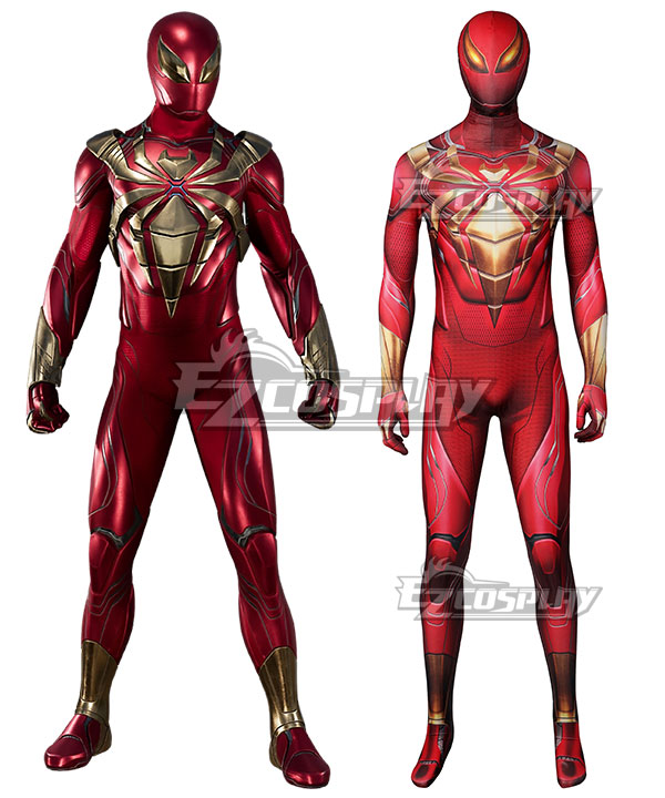 Marvel'S Spider-Man Iron Spider Armor Cosplay Costume