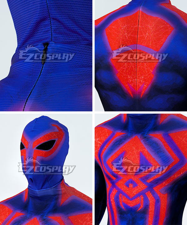 Adults Spiderman 2099 Miguel O'Hara Cosplay Bodysuit Spiderman Across