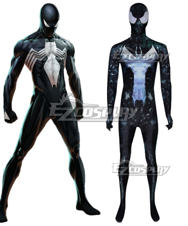 Marvel Spider Man Venom Spider-man Zentai Jumpsuit Cosplay Costume