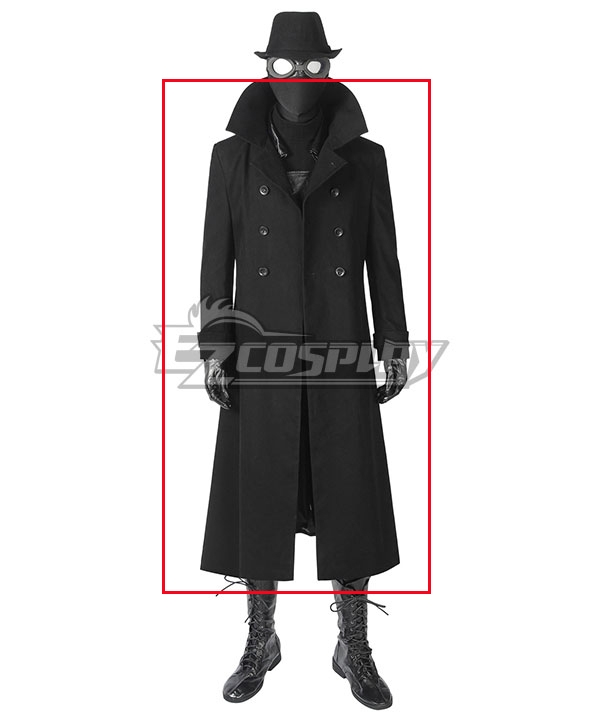 

Marvel Spiderman Spider-Man: Into The Spider-Verse Spider-Man Noir SpiderMan Cosplay Costume - Only Coat
