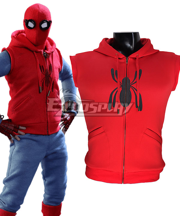 Marvel Spiderman Spider-Man:Homecoming Spider-man Spider Man Superhero Peter Parker Cosplay Costume Only Vest