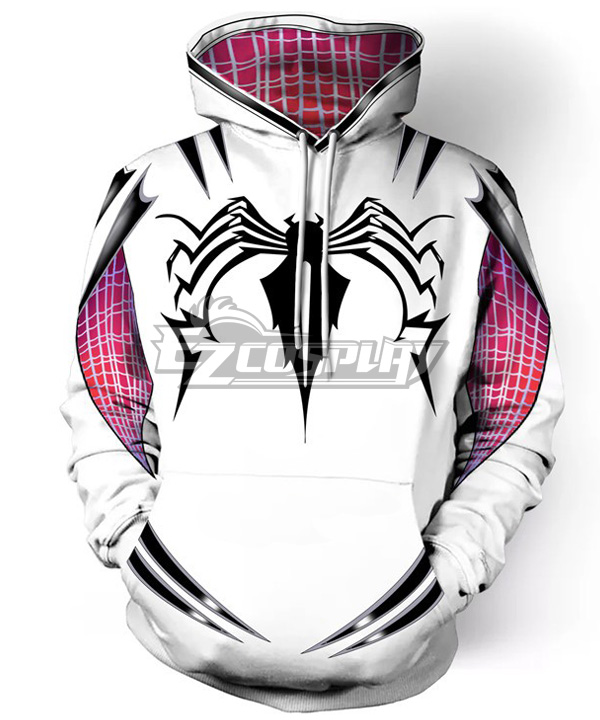 Marvel Spiderman Spiderwoman Spider Gwen Gwen Stacy Coat Hoodie Cosplay Costume
