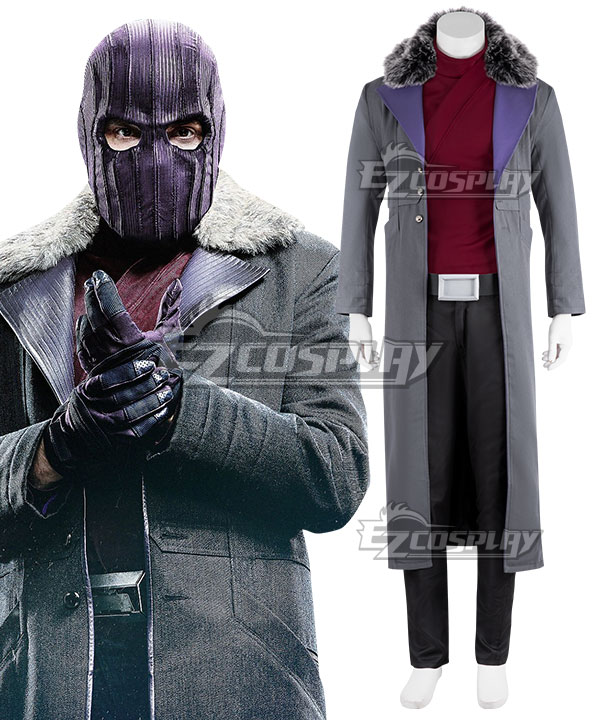 Marvel The Falcon and the Winter Soldier Baron Zemo Cosplay Costume