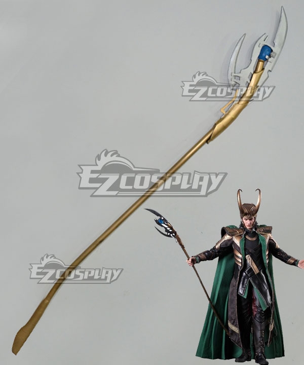 Marvel Thor 2: The Dark World Loki Wand Cosplay Weapon Prop
