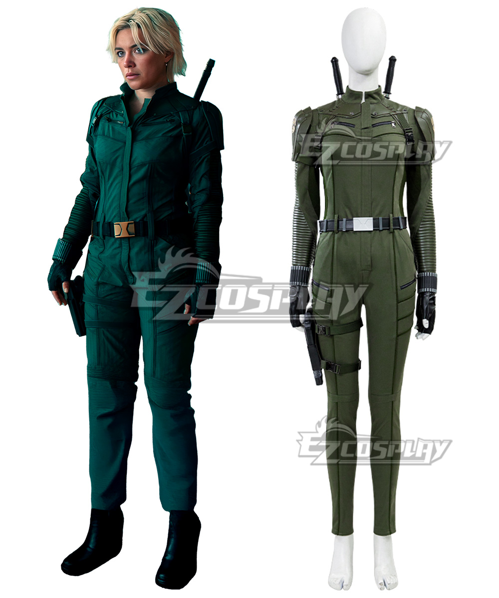 Marvel Thunderbolts Black Widow Yelena Belova Cosplay Costume