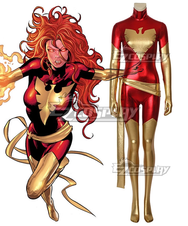 Marvel X-Men: Dark Phoenix Jean Grey Summers Cosplay Costume