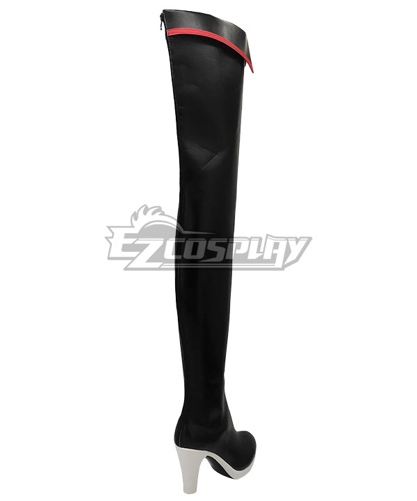 Mato Seihei no Slave Kyoka Uzen Black Cosplay Shoes