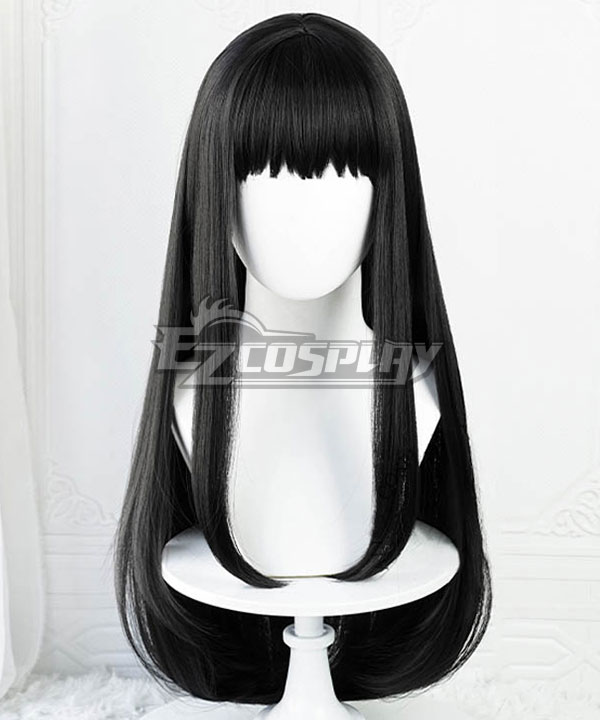 Mato Seihei No Slave Yamashiro Ren Black Cosplay Wig