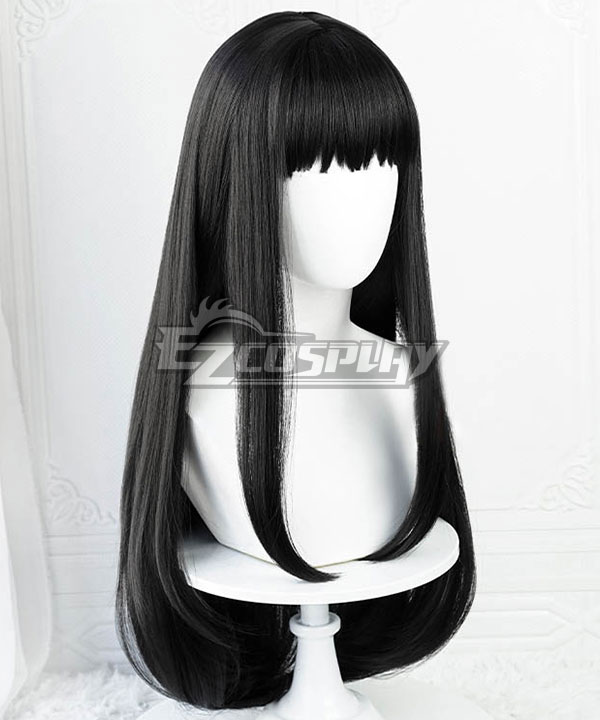 Mato Seihei no Slave Yamashiro Ren Black Cosplay Wig