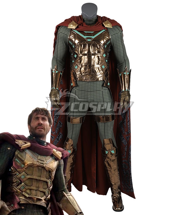 Marvel 2019 Spider-Man: Far From Home Mysterio SpiderMan Cosplay Costume