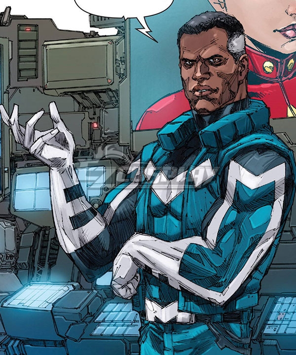 

Marvel Comics The Ultimates Blue Marvel Cosplay Costume