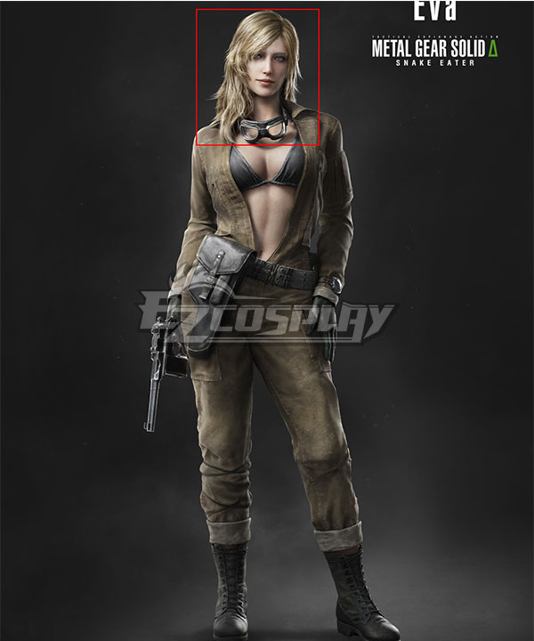 Metal Gear Solid Delta: Snake Eater MGS3 Eva Tatyana Cosplay Wig