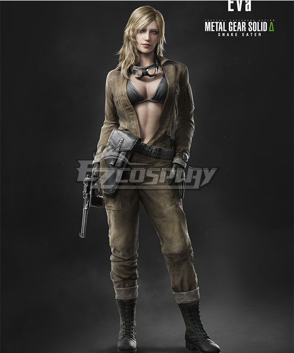 Metal Gear Solid Delta: Snake Eater MGS3 Eva Tatyana Cosplay Costume