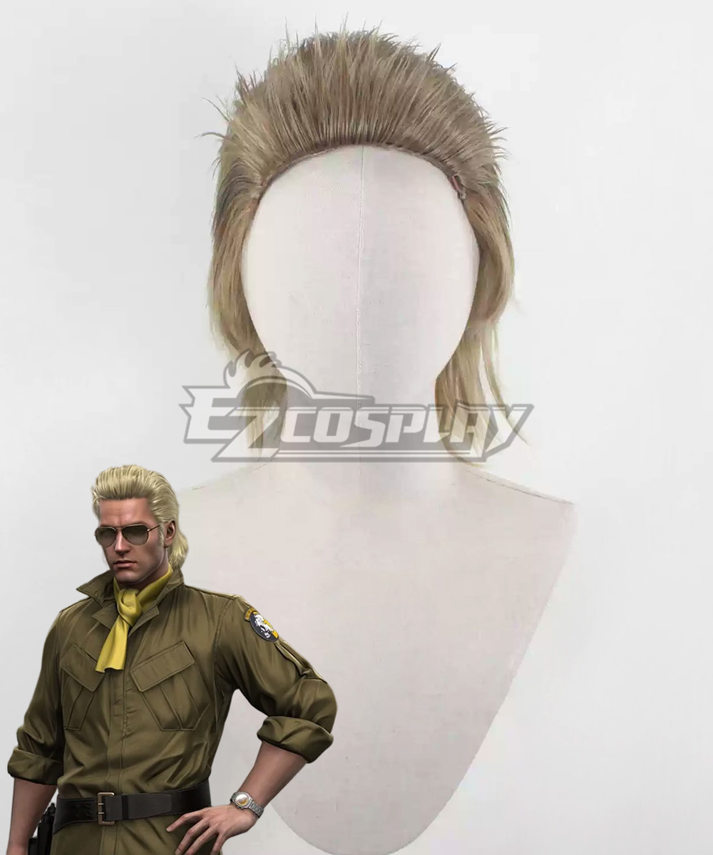 Metal Gear Solid V Kazuhira Miller Cosplay Wig