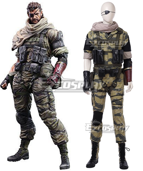 

Metal Gear Solid V Solid Snake Cosplay Costume