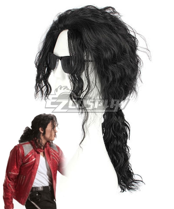 Michael Jackson Black Cosplay Wig