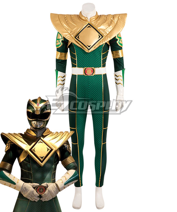 Mighty Morphin Power Rangers Green Ranger V2 Cosplay Costume