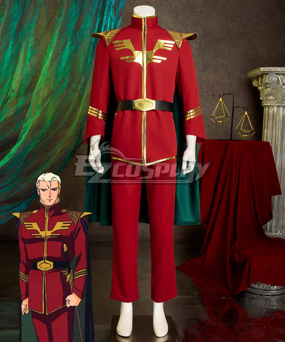 Mobile Suit Gundam: Char's Counterattack Char Aznable Cosplay Costume