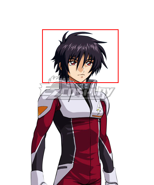 Mobile Suit Gundam SEED Destiny Shinn Asuka Purple Cosplay Wig