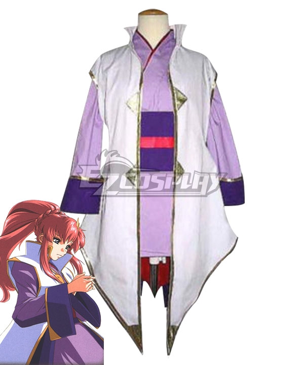 

Mobile Suit Gundam SEED Lacus Clyne Ship Champion Uniform Cosplay Costume
