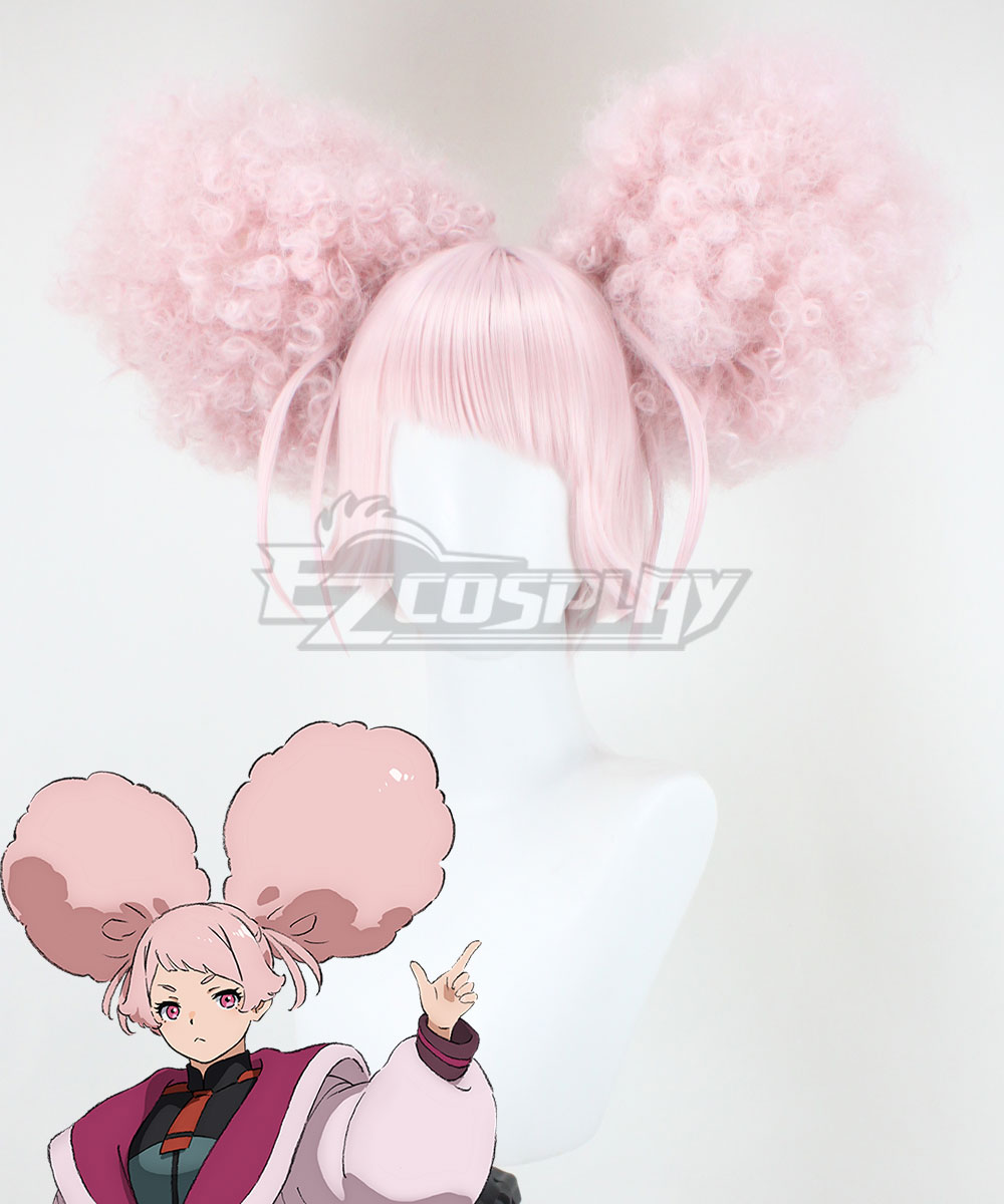 Mobile Suit Gundam: The Witch from Mercury Animated series Chuatury Panlunch Pink Cosplay Wig