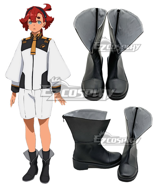 Mobile Suit Gundam: The Witch from Mercury Animated series Suletta Mercury Cosplay Shoes