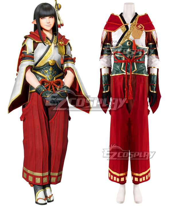 Monster Hunter Rise the Quest Maiden Hinoa Cosplay Costume