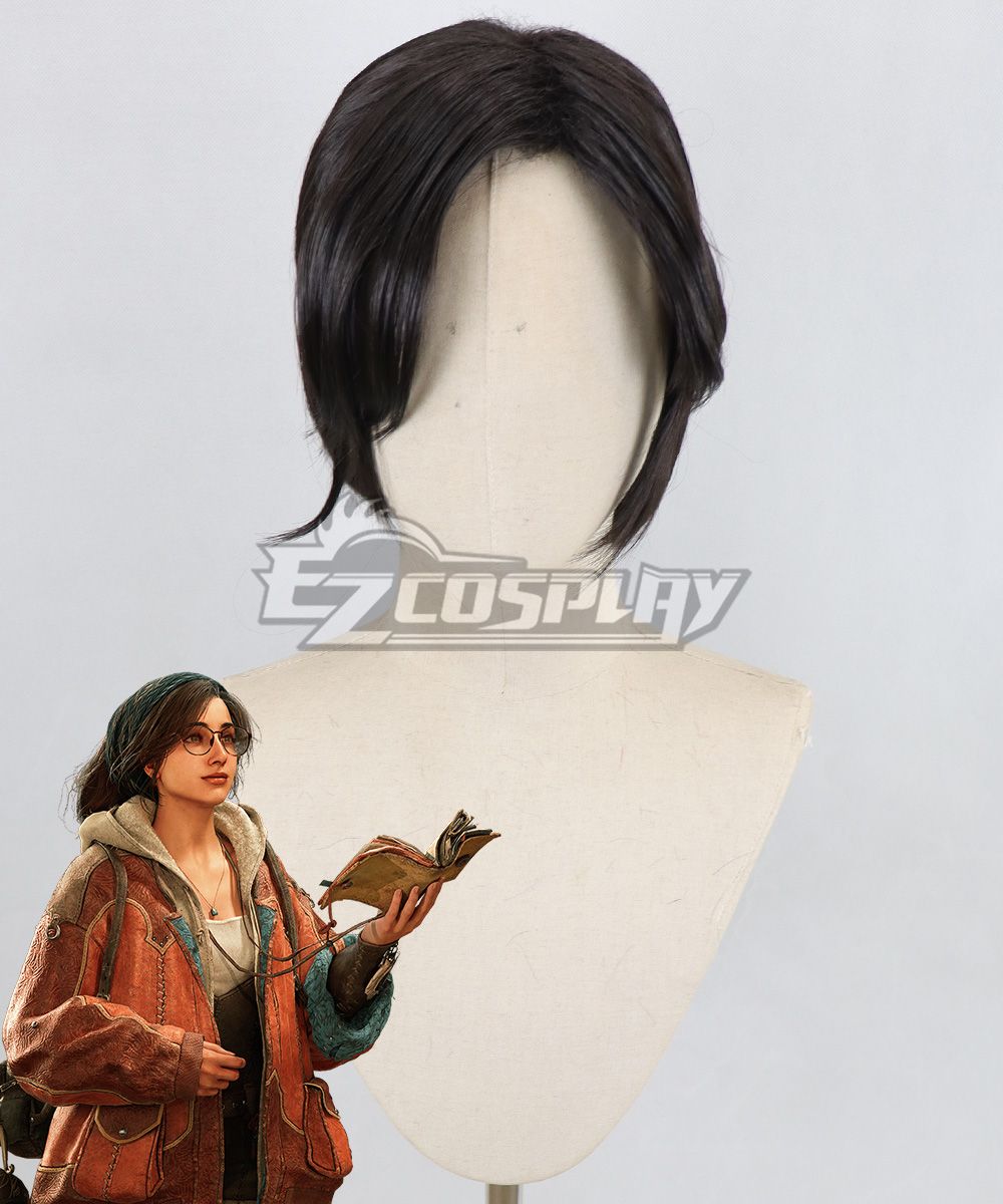 Monster Hunter Wilds Alma Brown Cosplay Wig
