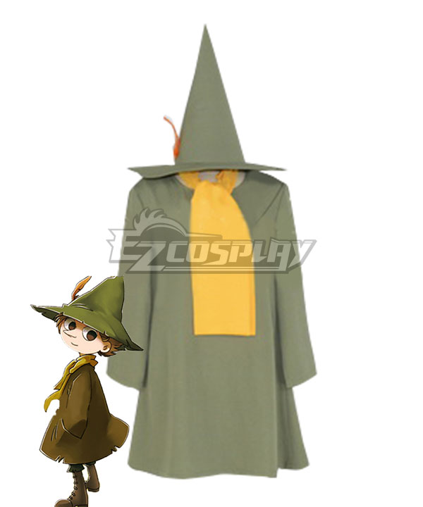 Moomins Snufkin Green Cosplay Costume