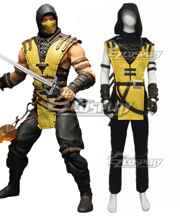

Mortal Kombat X Scorpion B Edition Cosplay Costume