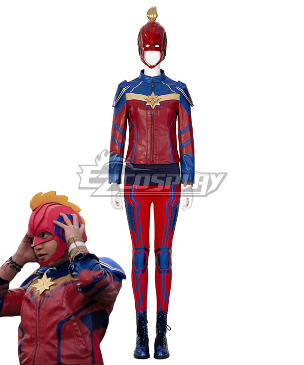Ms. Marvel Kamala Khan Edition B Cosplay Costume