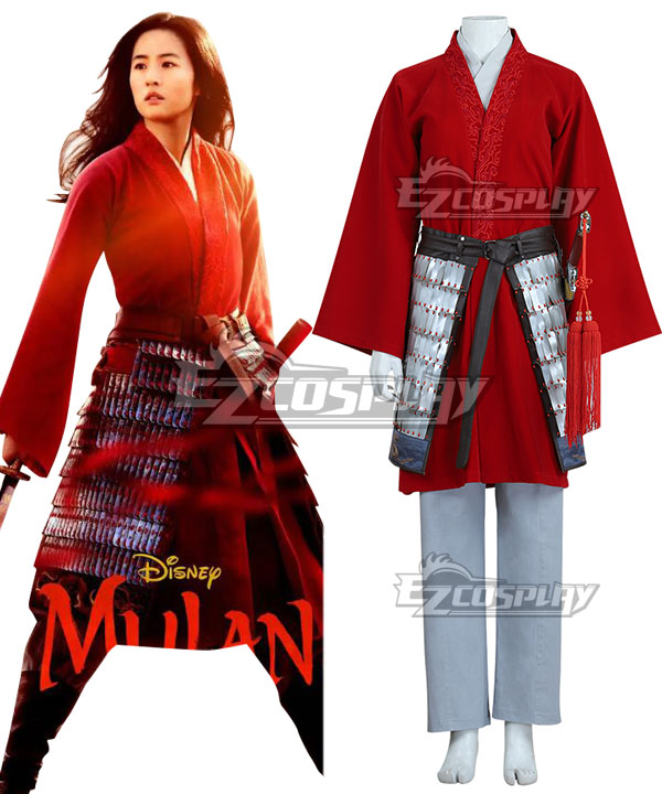 Disney Mulan 2020 Hua Mulan Cosplay Costume