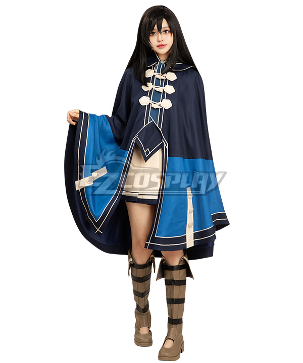 Mushoku Tensei: Jobless Reincarnation Nanahoshi Shizuka Silent Seven Star Cosplay Costume