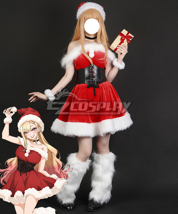 My Dress-Up Darling Sono Bisque Doll Wa Koi Wo Suru Kitagawa Marin Christmas Edition B Cosplay Costume
