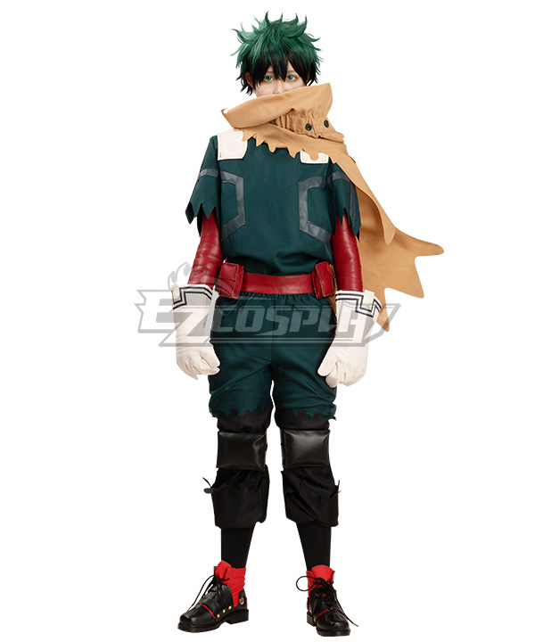 My Hero Academia Boku No Hero Academia Izuku Midoriya Hero Deku Battle Suit Premium Edition Cosplay Costume