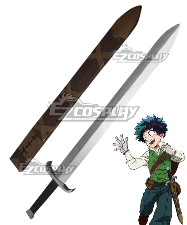 

My Hero Academia Boku No Hero Akademia ED Izuku Midoriya Deku Sword Cosplay Weapon Prop