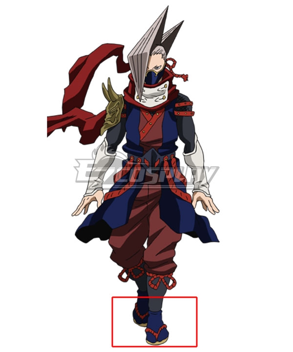 

My Hero Academia Boku No Hero Akademia Edgeshot Shinya Kamihara Red Cosplay Shoes