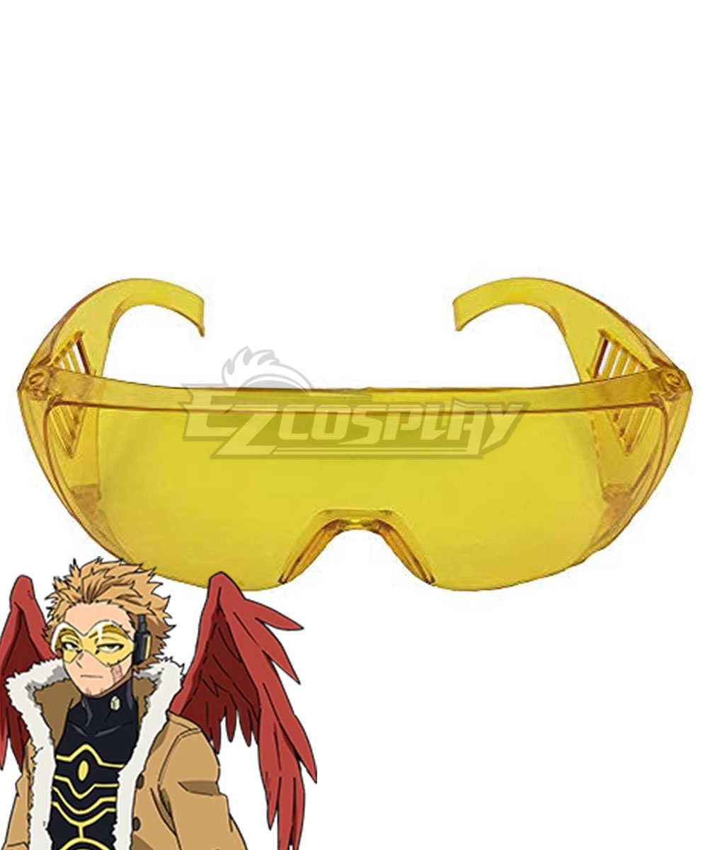 My Hero Academia Boku No Hero Akademia Hawks Yellow Glasses Cosplay Accessory Prop