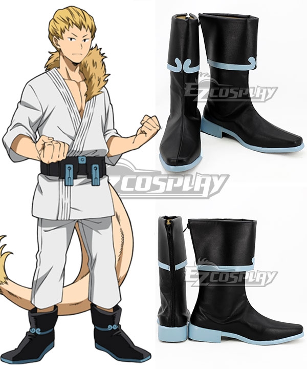 

My Hero Academia Boku No Hero Akademia Mashirao Ojiro Black Blue Cosplay Shoes