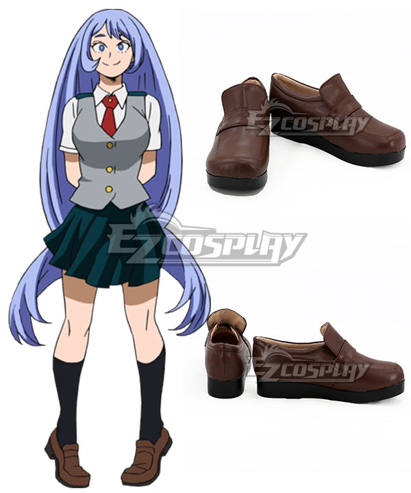 

My Hero Academia Boku No Hero Akademia Nejire Hado Brown Cosplay Shoes