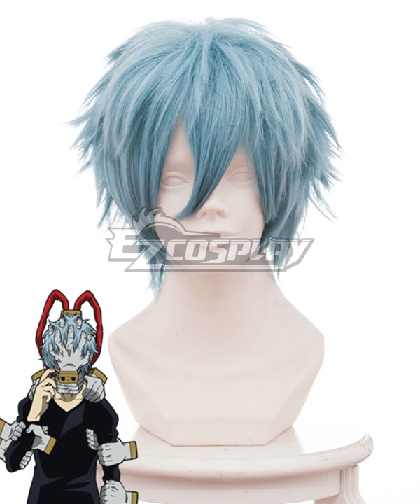 

My Hero Academia Boku No Hero Akademia Tomura Shigaraki Blue Cosplay Wig 445H