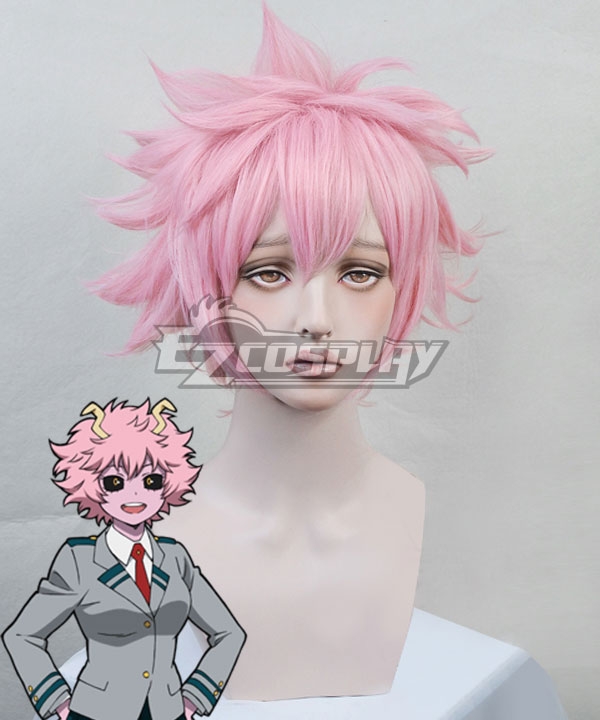 

My Hero Academia Boku No Hero Akademia Mina Ashido Pinky Pink Cosplay Wig