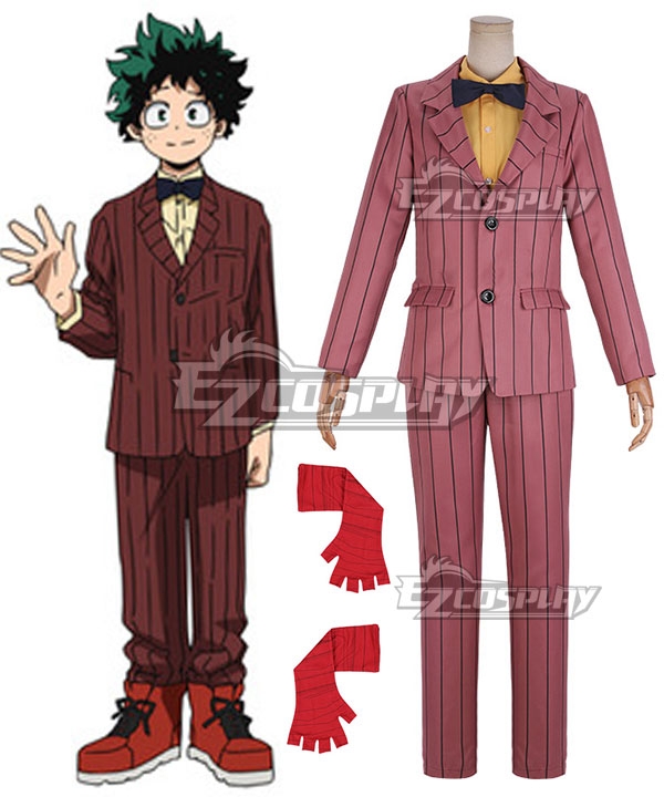 

My Hero Academia: Two Heroes Izuku Midoriya Deku Cosplay Costume