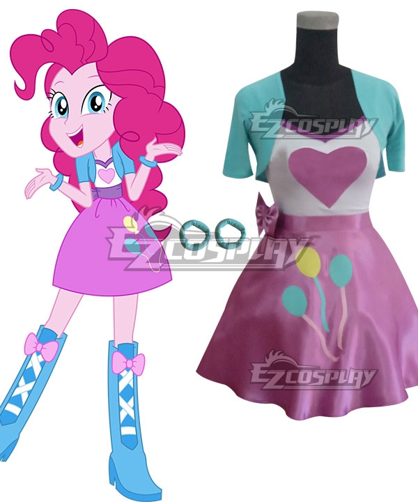 My Little Pony Equestria Girls Pinkie Pie Cosplay Costume