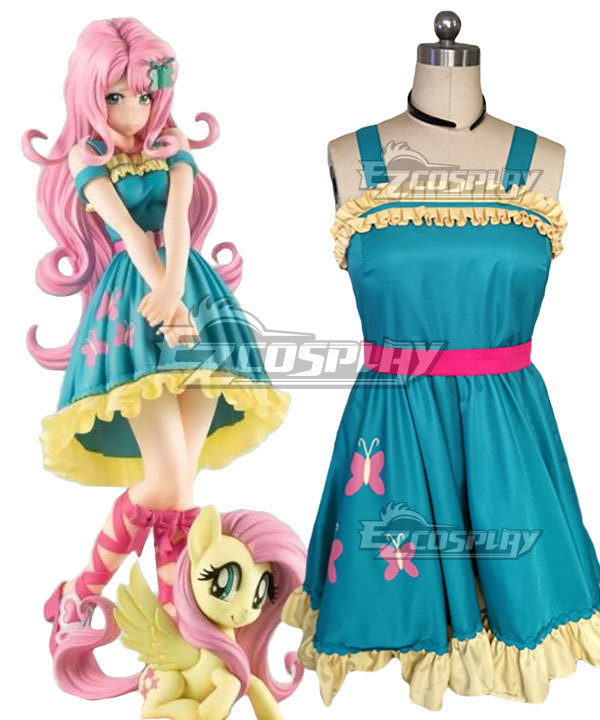 My Little Pony: The Movie Equestria Girls Fluttershy Cosplay Costume