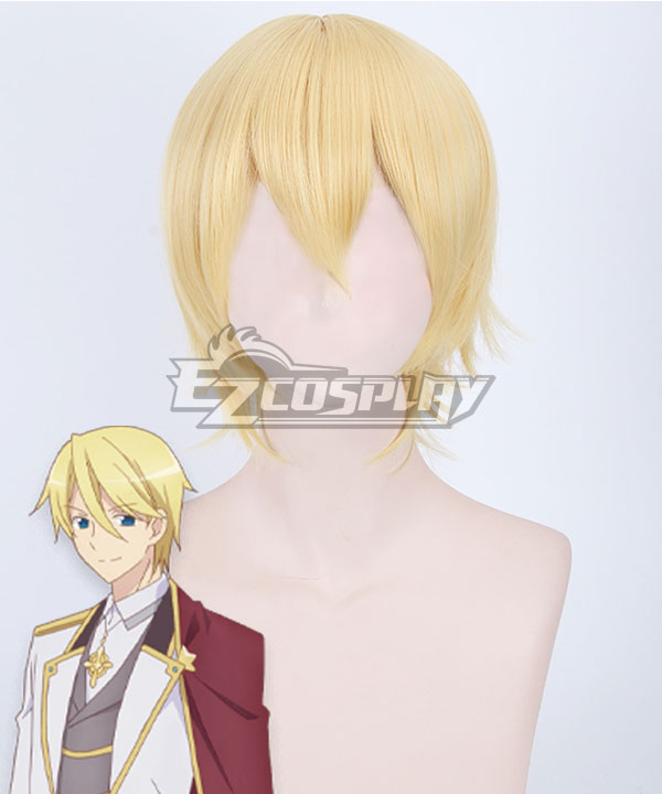 My Next Life as a Villainess: All Routes Lead to Doom! Gerald Stuart Golden Cosplay Wig